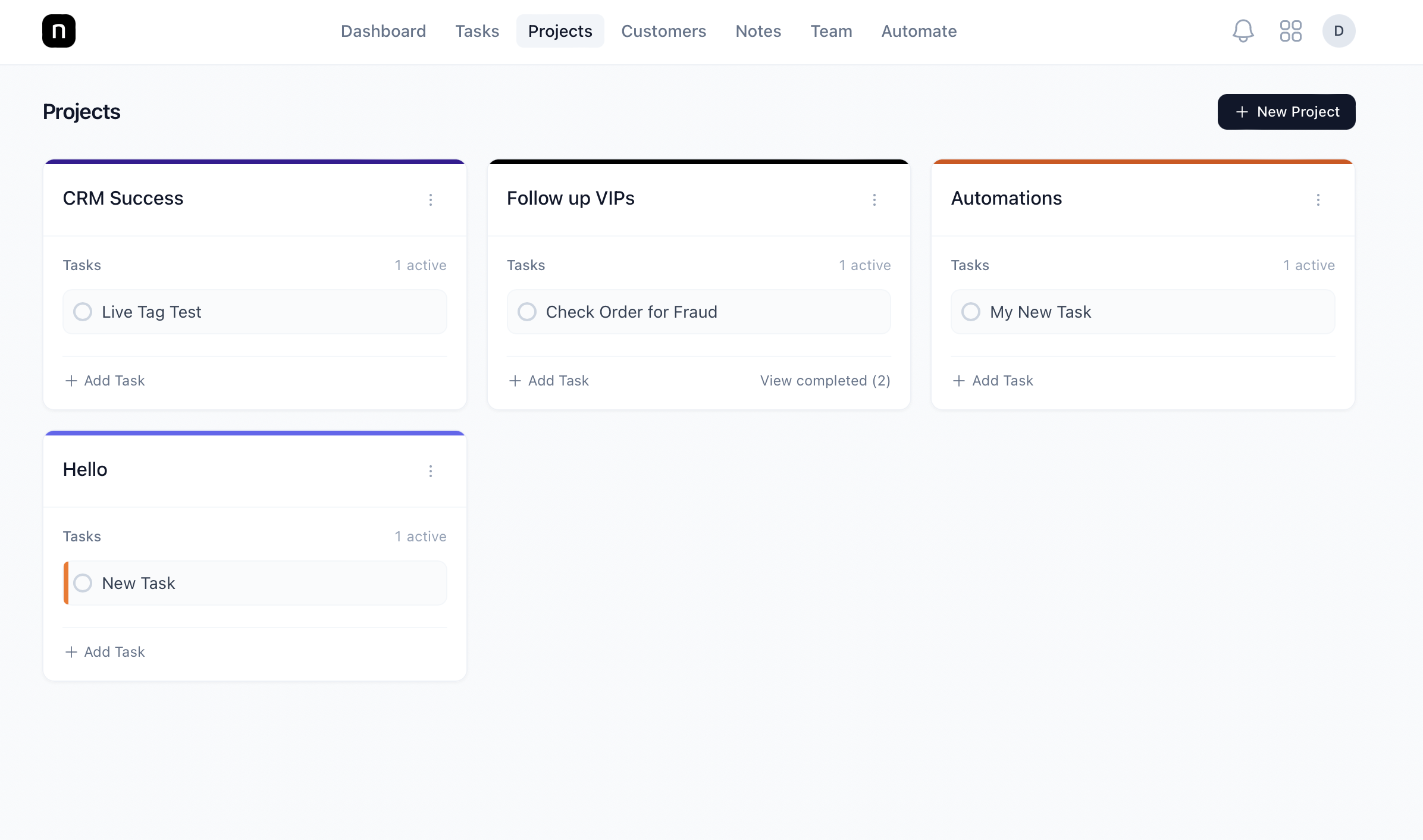 NoteDesk Task and Project Management