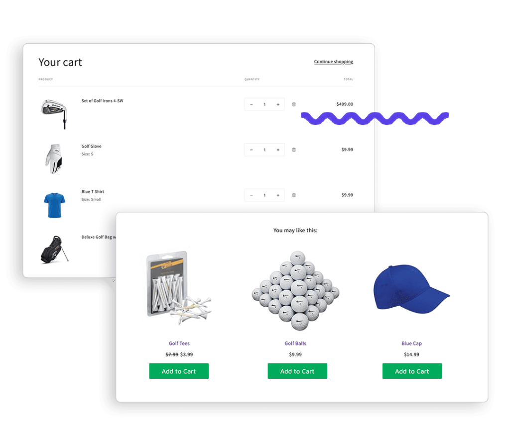 Dynamic Cart Upsells