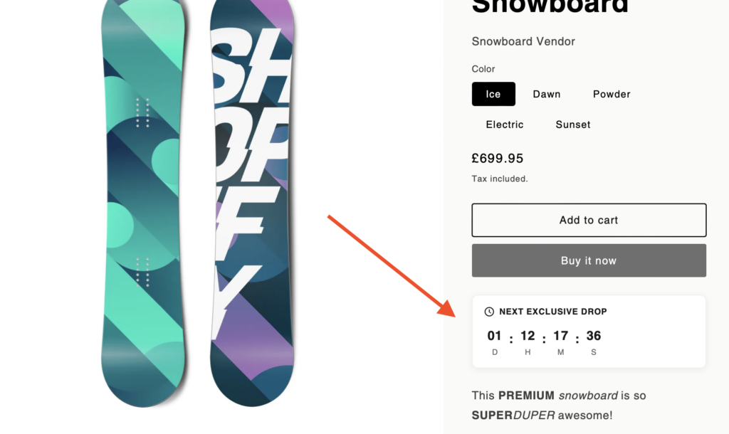 Hype Countdown Widget