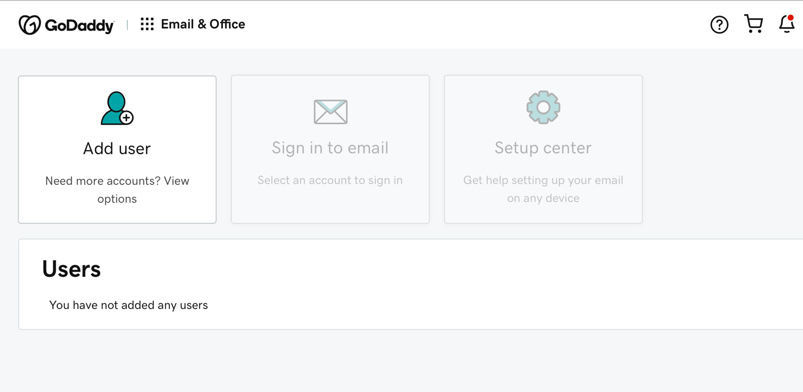 adding email for your Shopify store