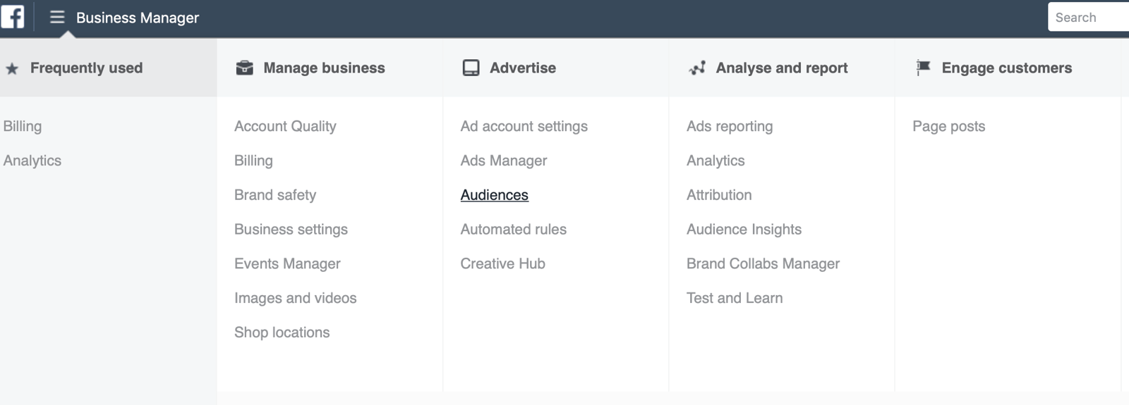 facebook business manager