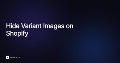 Hiding Variant Images from the Product Page in Shopify: Best Methods for 2026