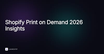 Shopify Print on Demand Statistics 2026: Revenue Benchmarks, Margins, and Growth Data