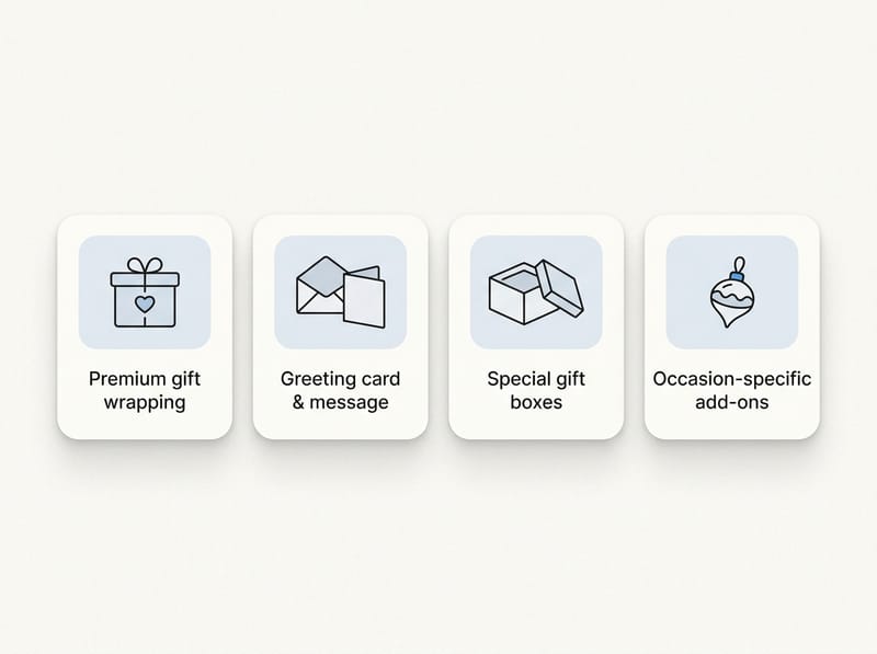 What are Shopify gift-order upsells?