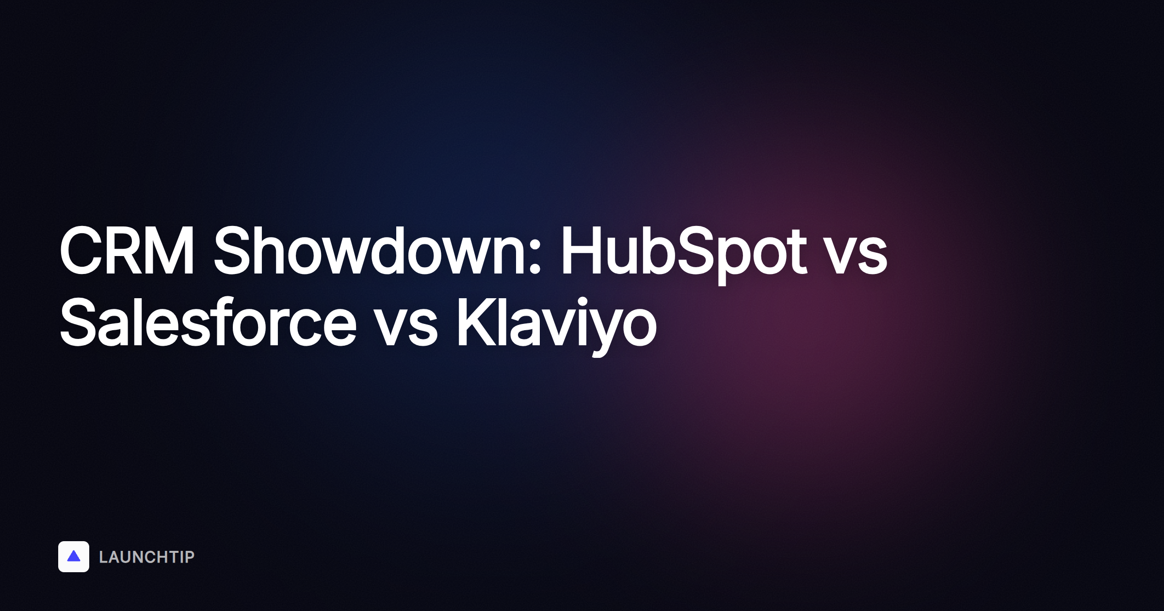 HubSpot vs Salesforce vs Klaviyo for Shopify: Which CRM Wins?