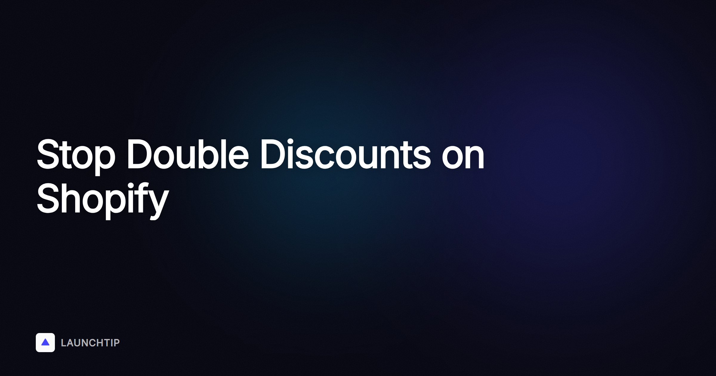 How to Stop Double Discounts on Shopify: Discount Codes with Compare-at Pricing