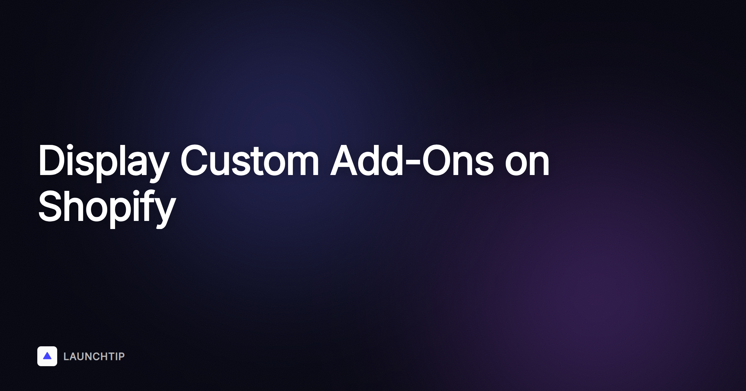 Como Exibir Add-ons Personalizáveis e Upsells na Shopify
