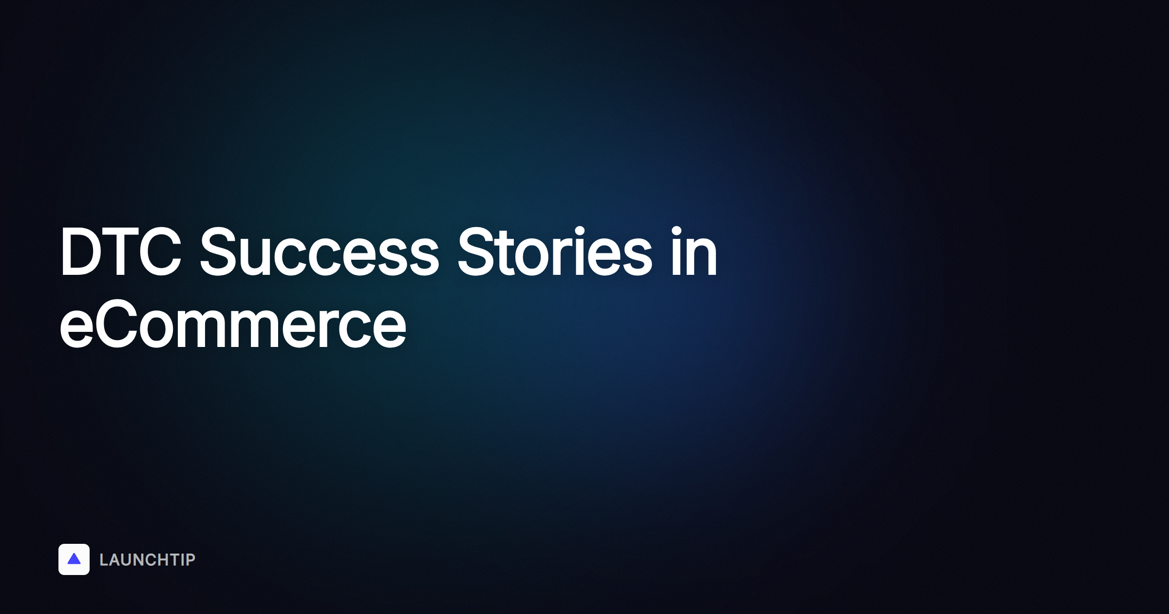 DTC-Inspiration #1: Wie sie im E-Commerce auf Starter Story gestartet sind