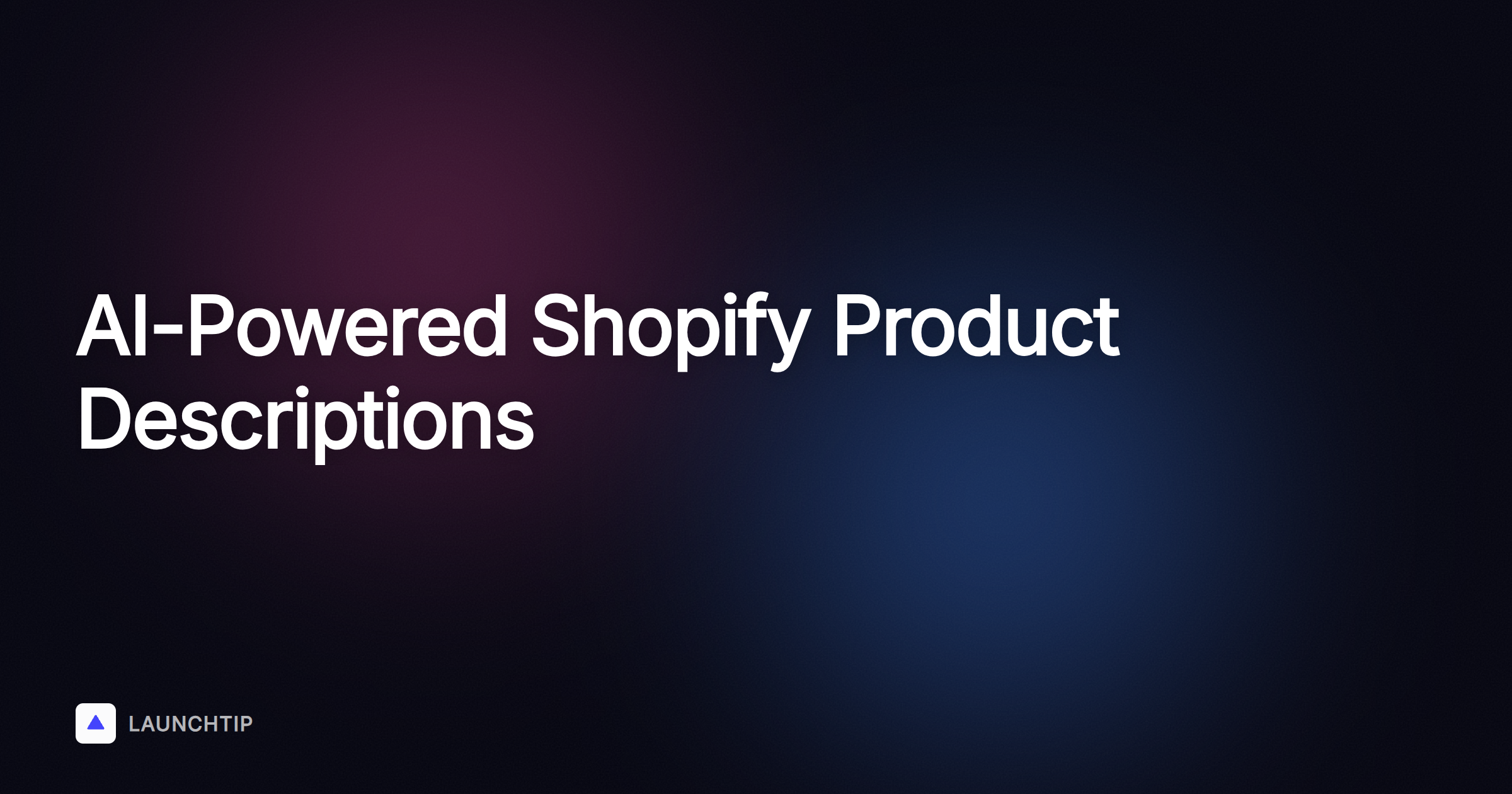 Come generare descrizioni prodotto Shopify efficaci con l’AI