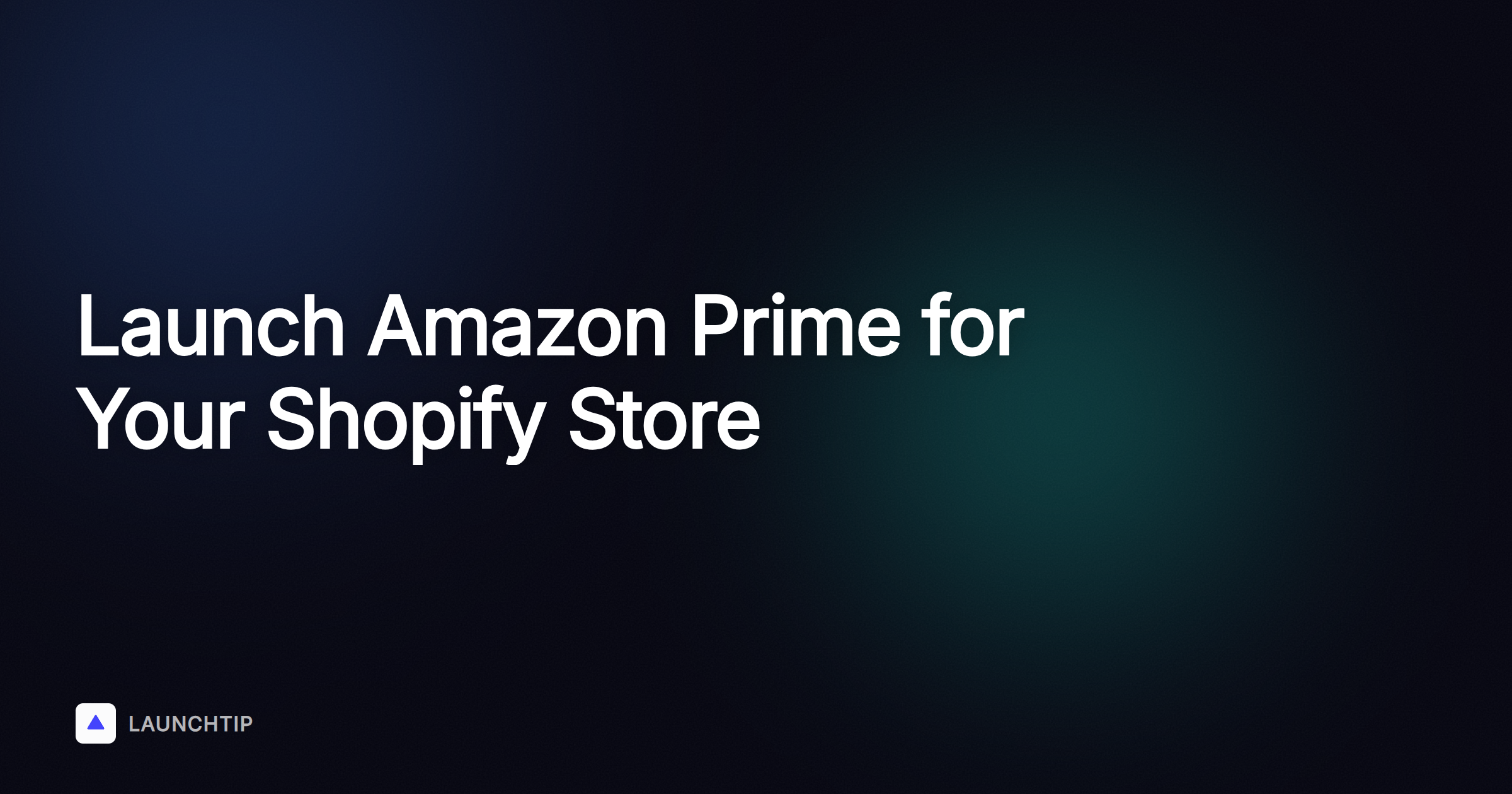 Crea un programa de Amazon Prime / Envío exprés para tu tienda Shopify