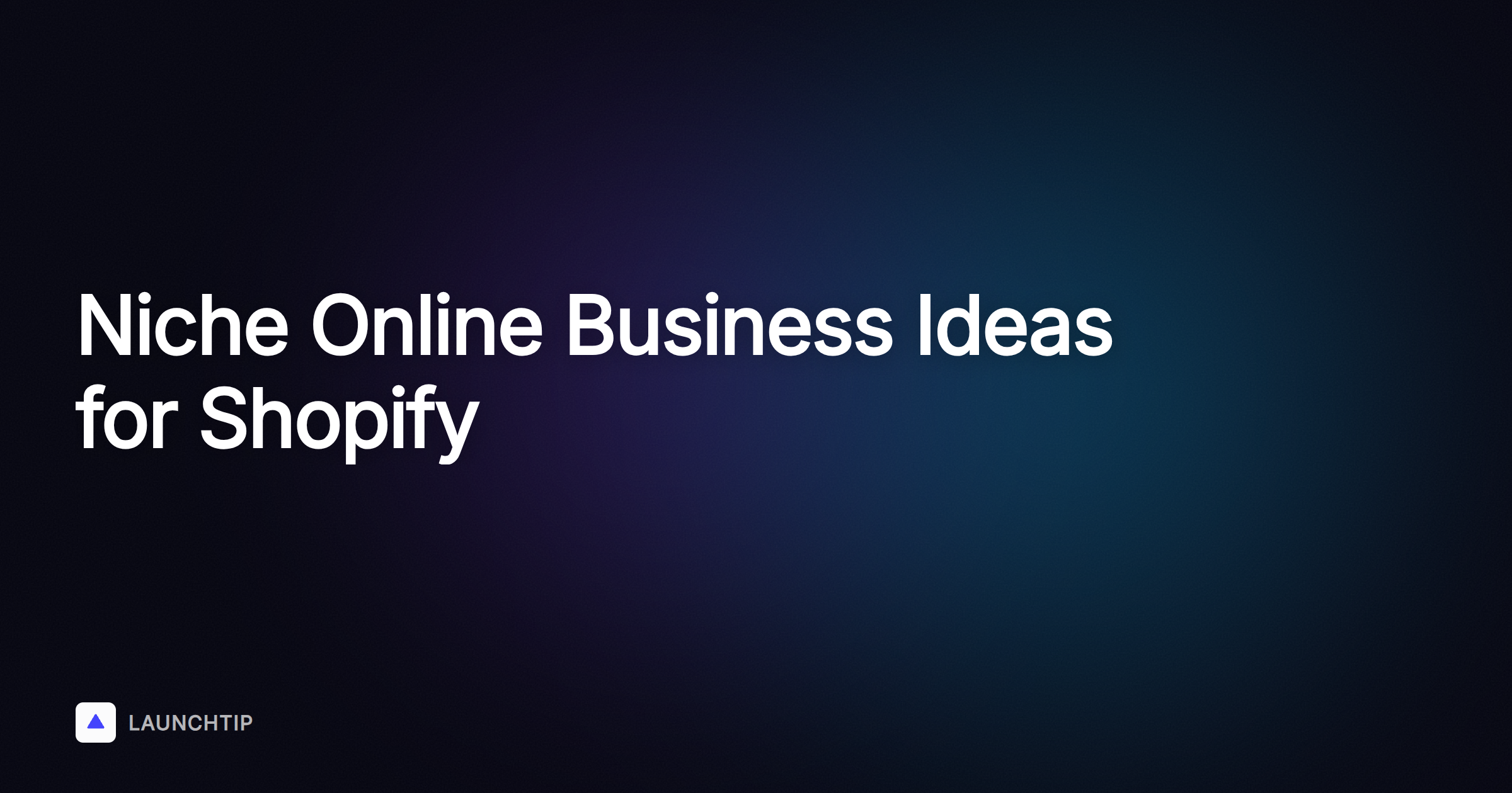 20 idées de business en ligne de niche à lancer sur Shopify en 2025