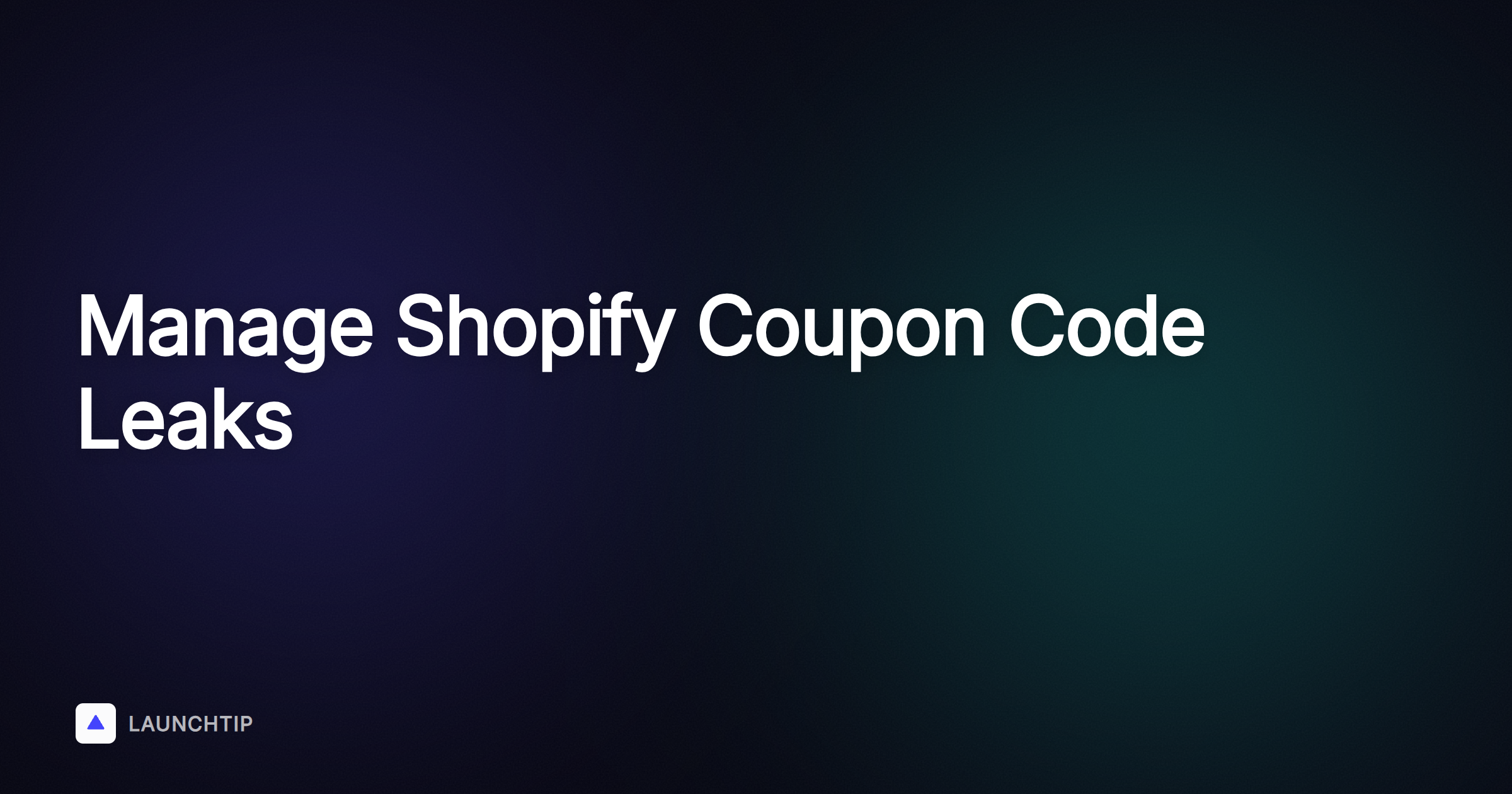 Como gerenciar vazamentos de códigos de cupom na Shopify: 5 métodos