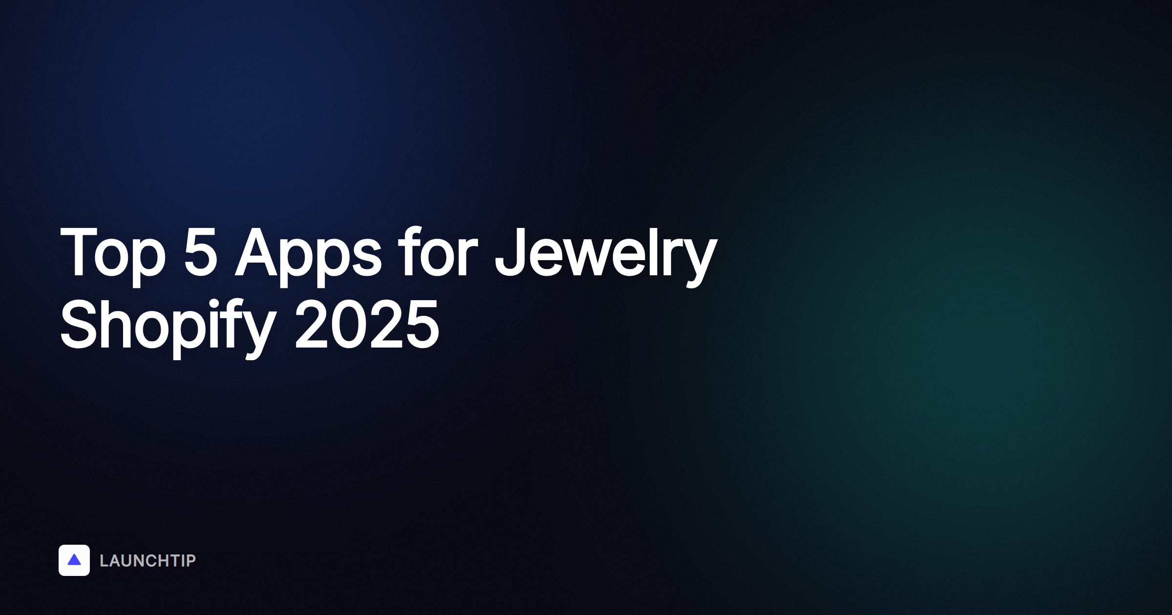Le 5 migliori app per il tuo negozio Shopify di gioielli nel 2025