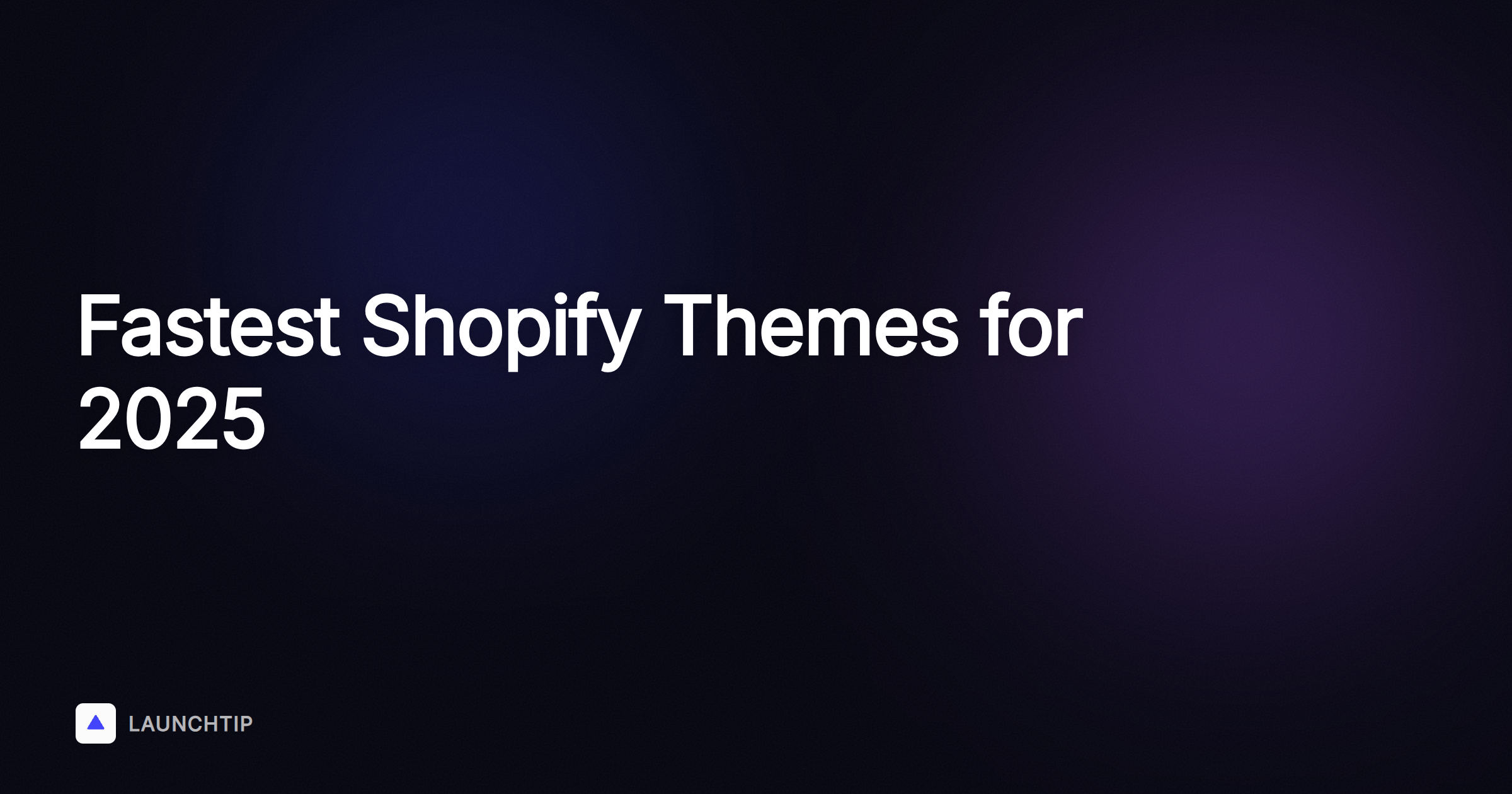 14 Temas Mais Rápidos para sua Loja Shopify em 2025 [Benchmarks de PageSpeed]
