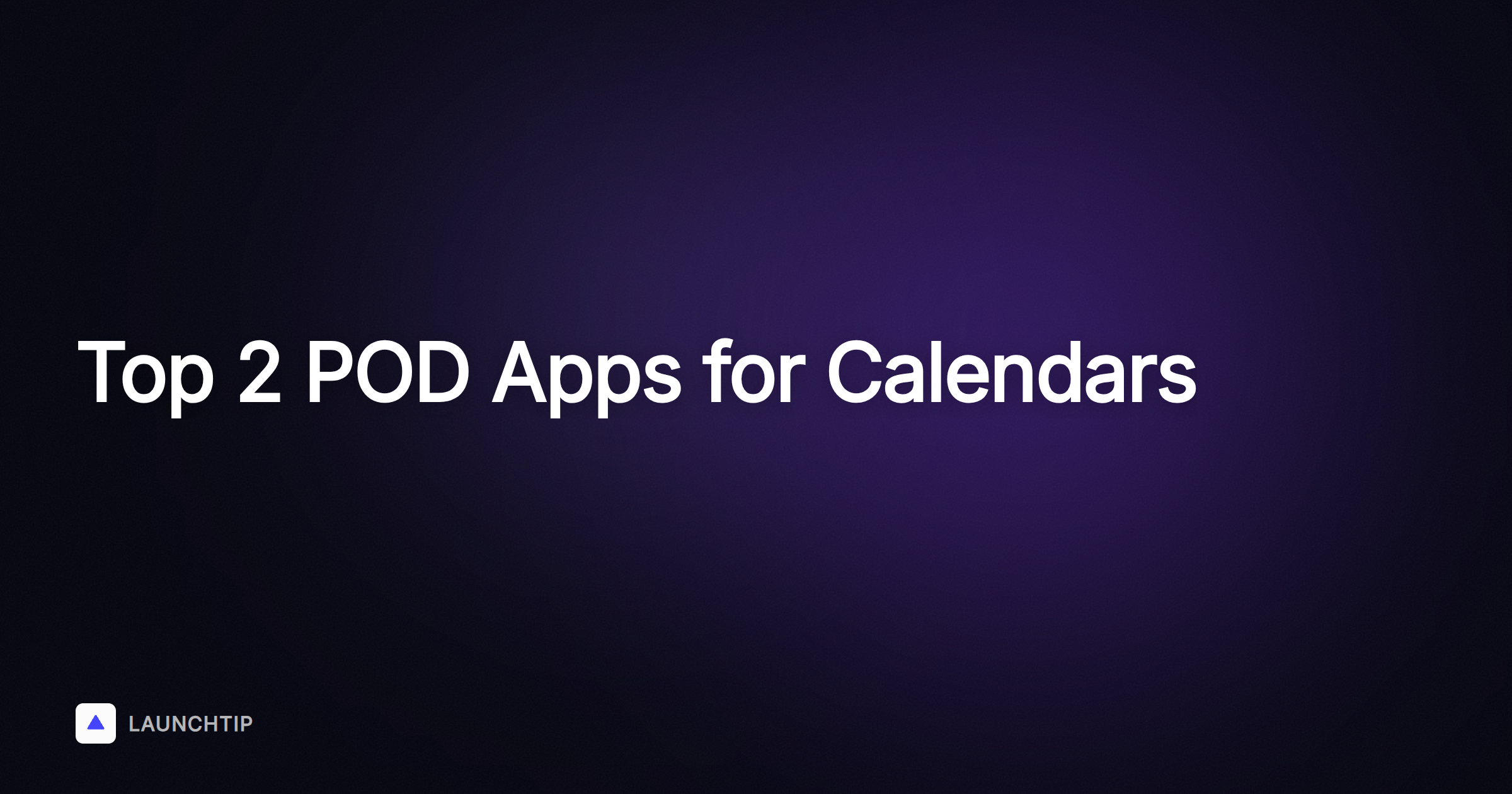 Calendriers en impression à la demande – Quelles 2 apps POD proposent ce produit ?