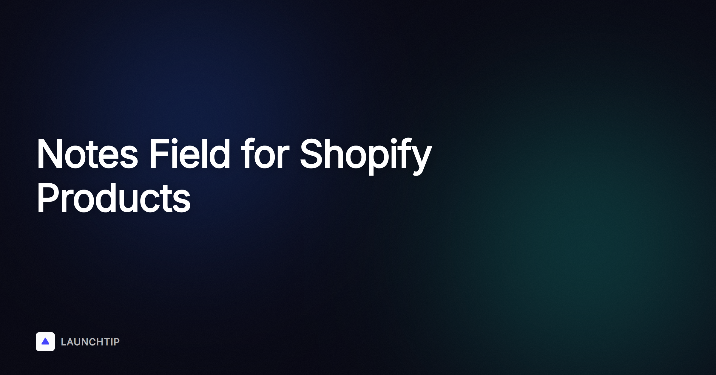 Ajouter un champ de notes aux produits de la vitrine sur Shopify