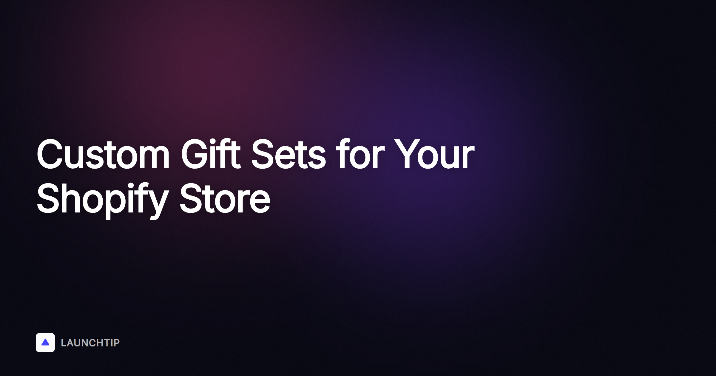 Creare set regalo personalizzati nel tuo negozio Shopify