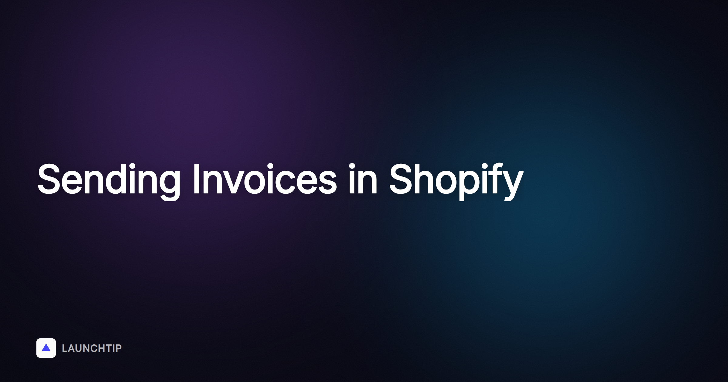 How to Send an Invoice to a Customer in Shopify