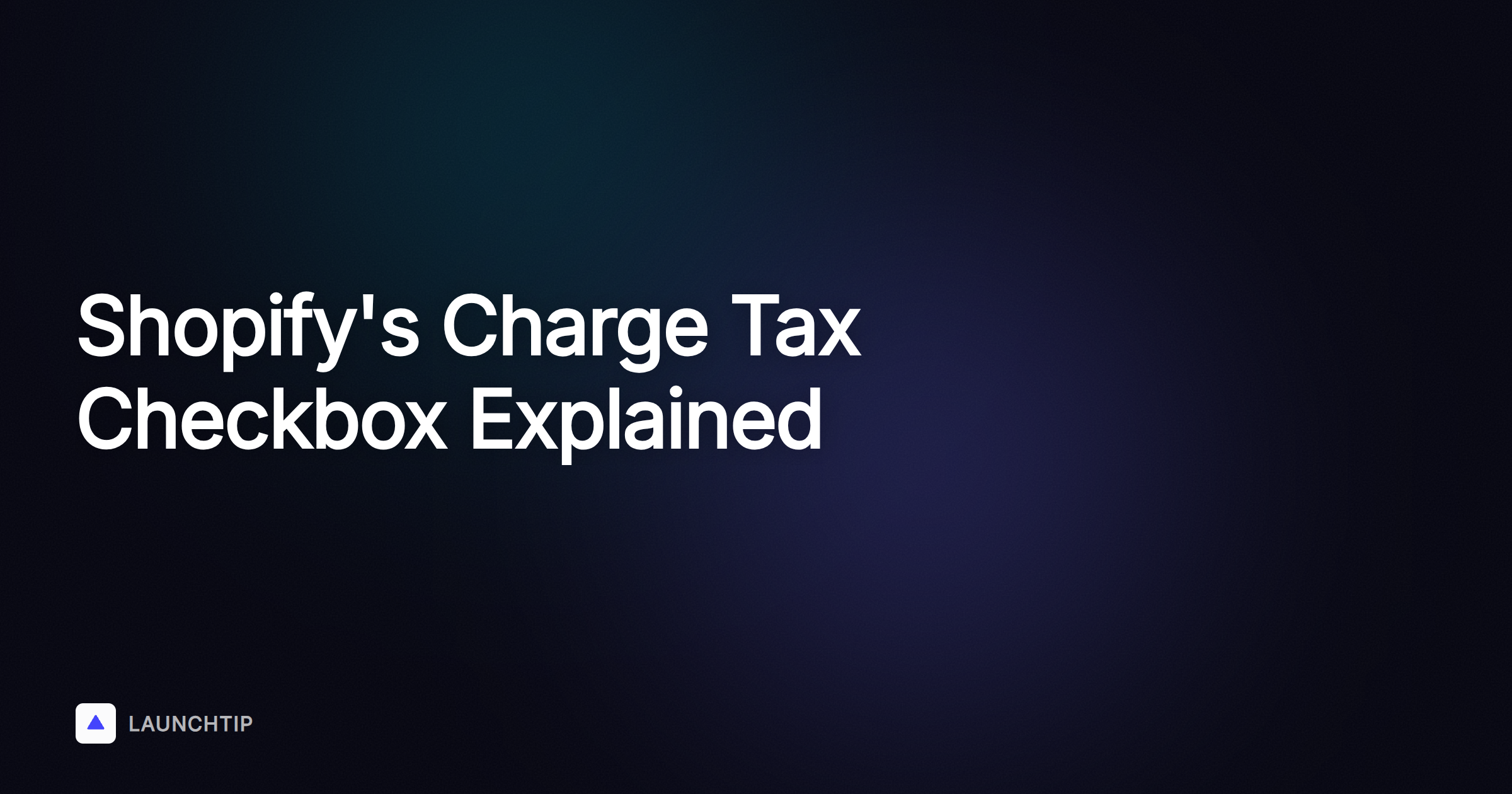 À quoi sert la case « Facturer la taxe sur ce produit » dans Shopify ? Guide rapide (2025)