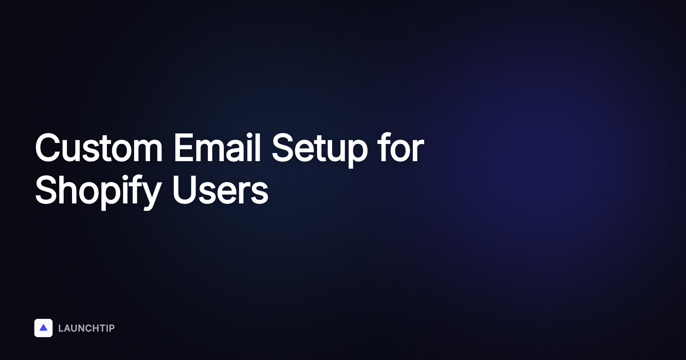 Como obter um endereço de e-mail personalizado se você está hospedado na Shopify