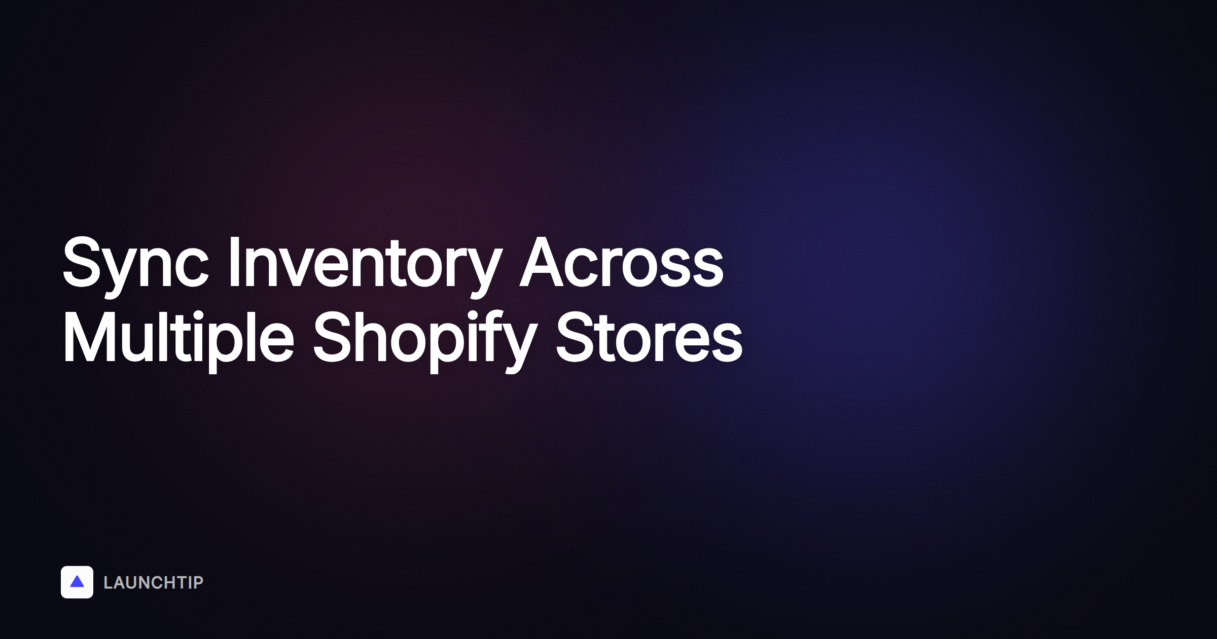 Come collegare e sincronizzare l’inventario tra più store Shopify