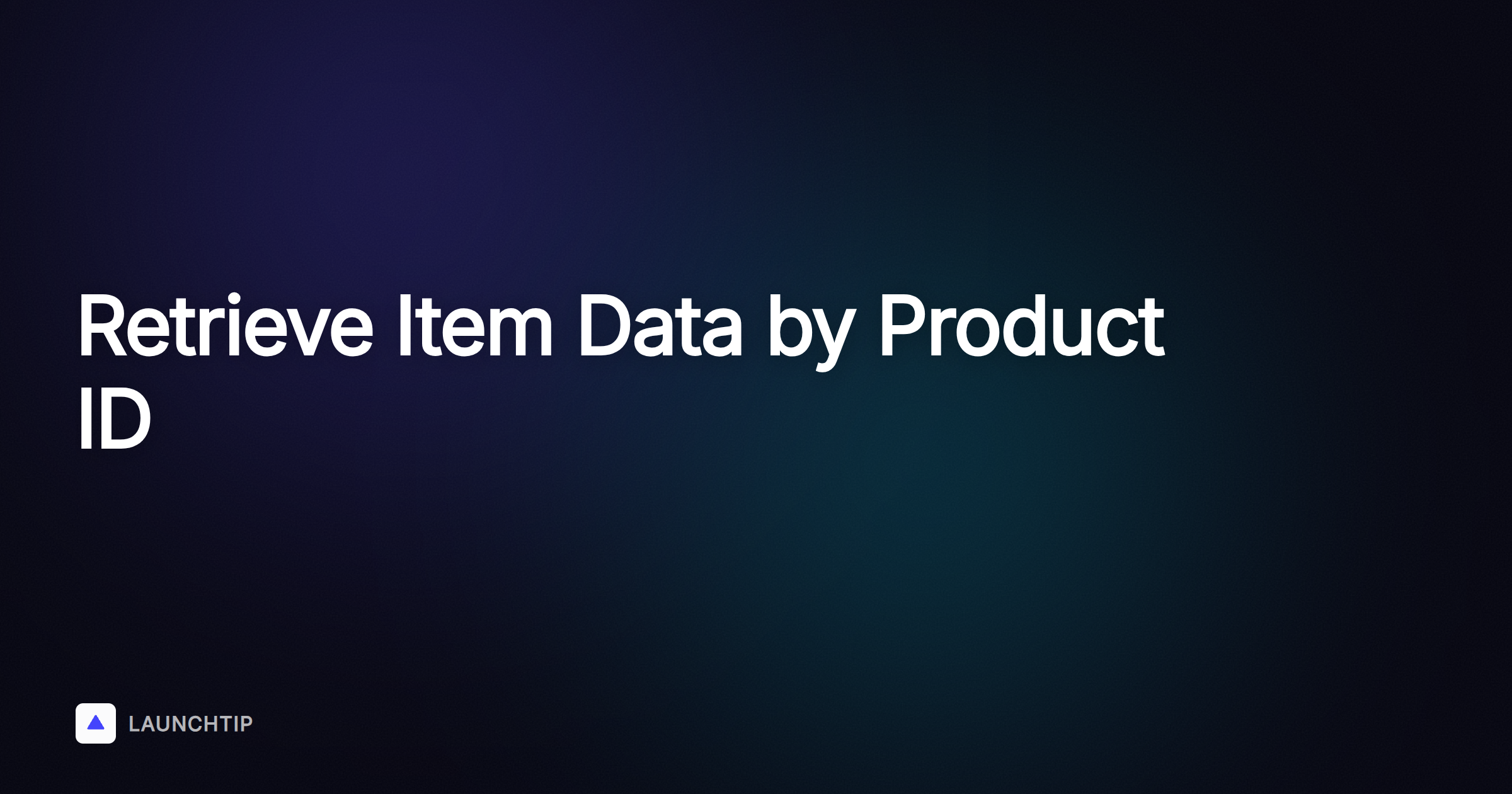 Come recuperare dati specifici di un articolo usando l’ID prodotto in Shopify