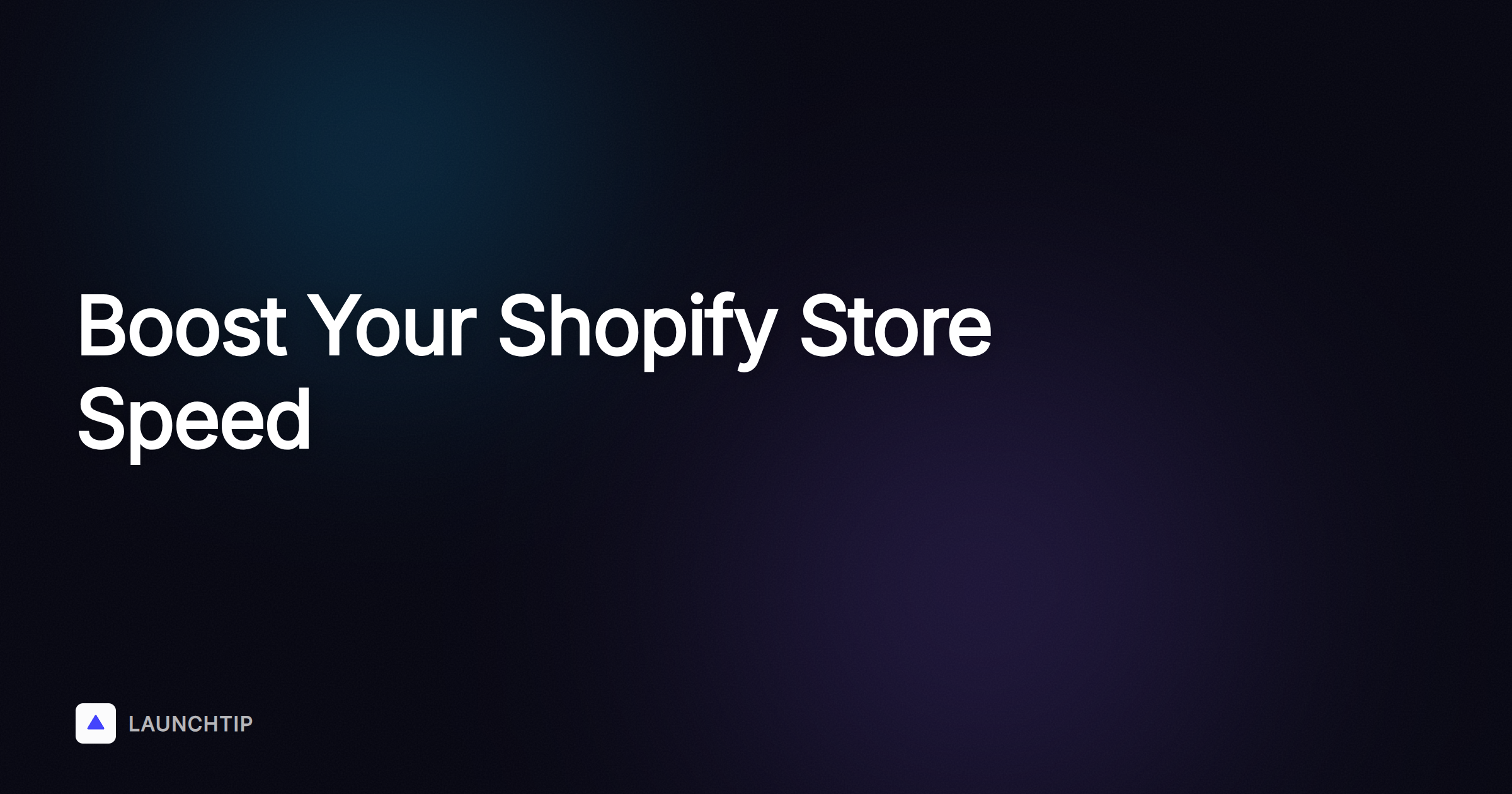 4 Focus Areas to Increase the Speed of Your Shopify Store [2025 Guide]