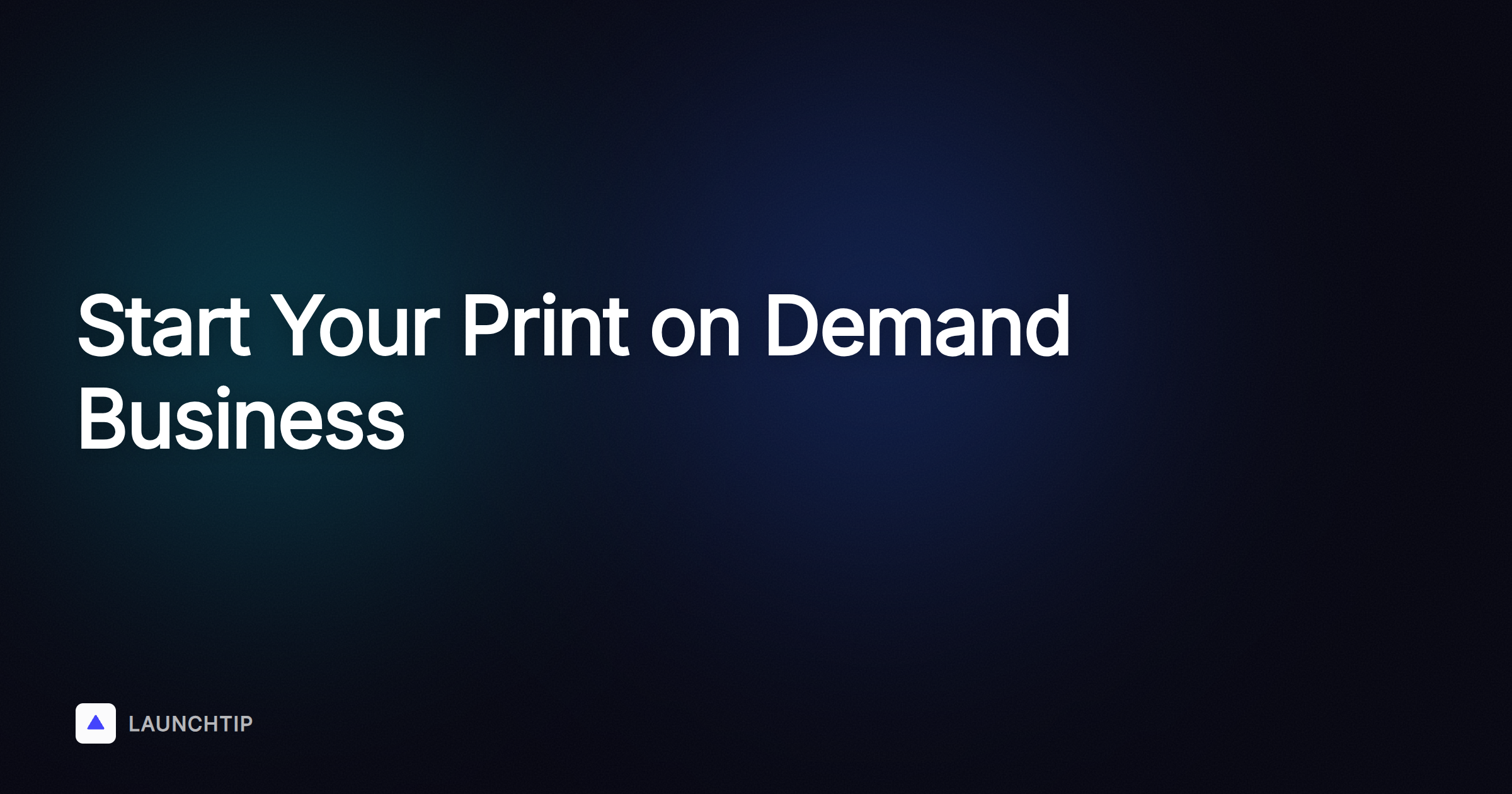 How to Start a Print on Demand Business with Shopify: Step by Step Guide for 2026