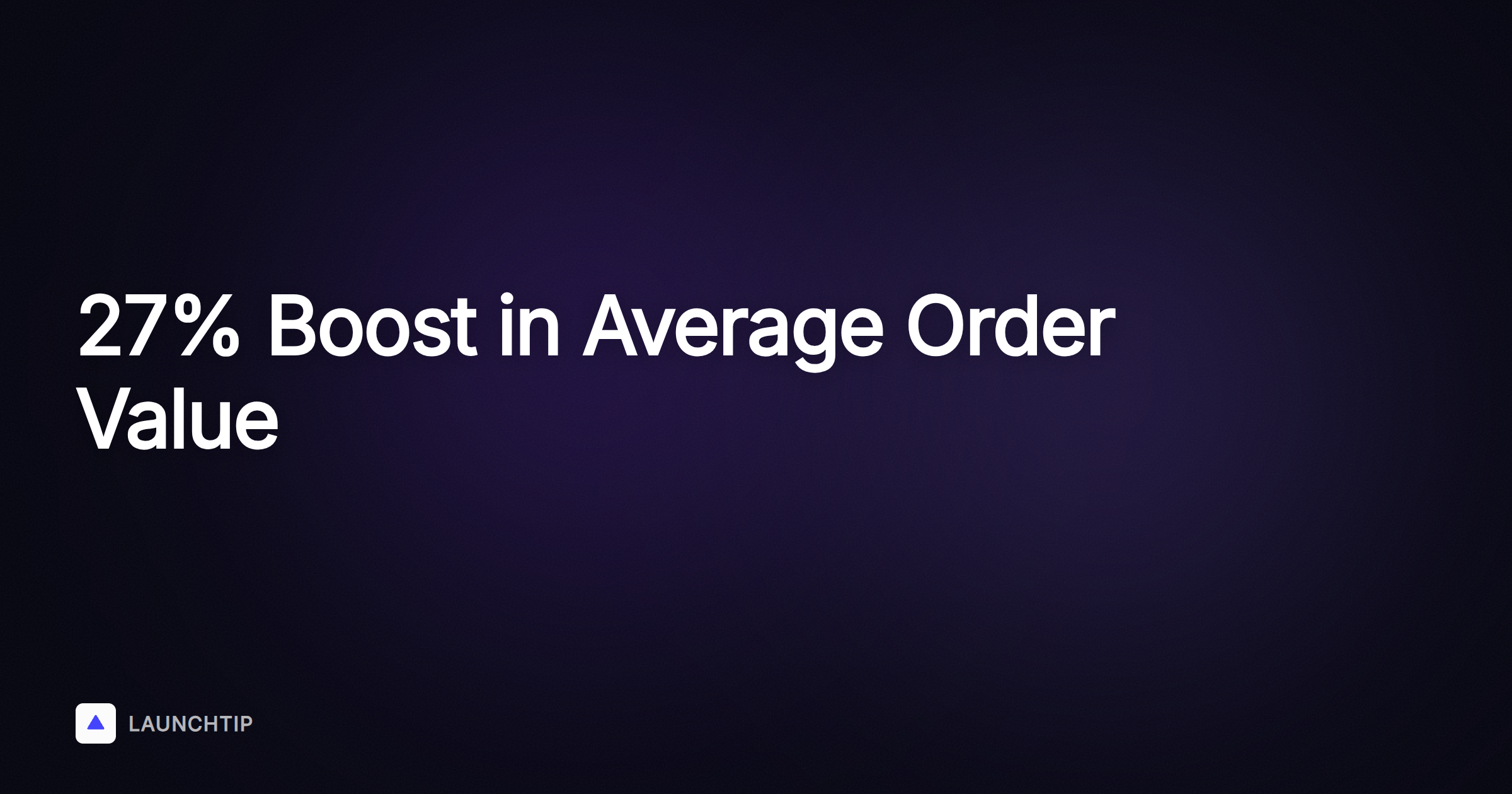 Shopify Upsell Case Study: 27% Increase in Average Order Value