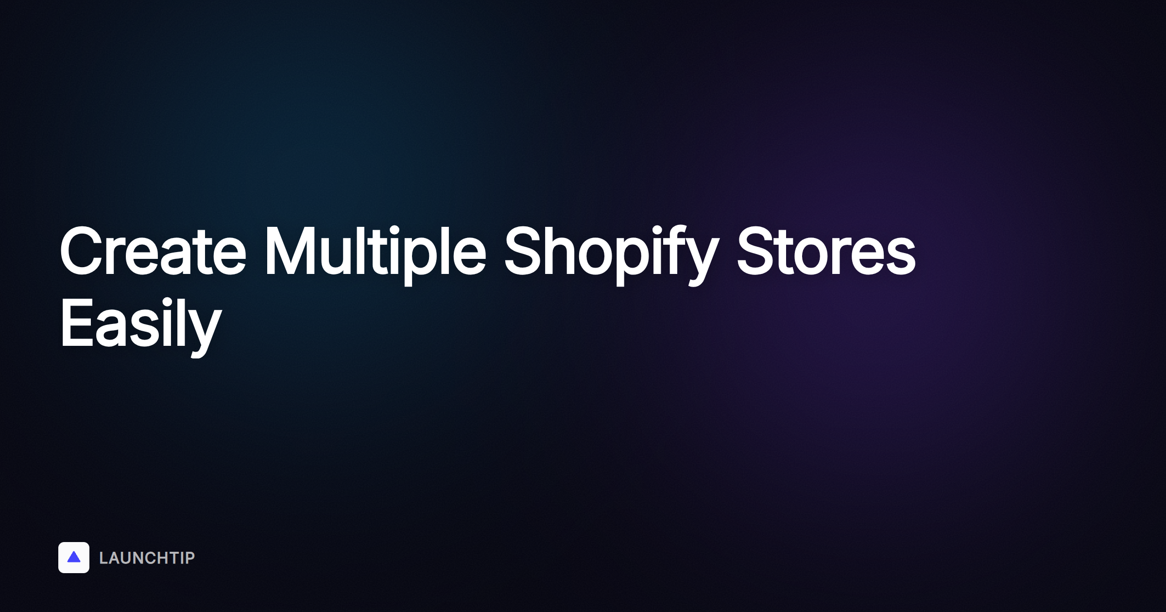 How to Make Multiple Shopify Stores from One Account in 2026
