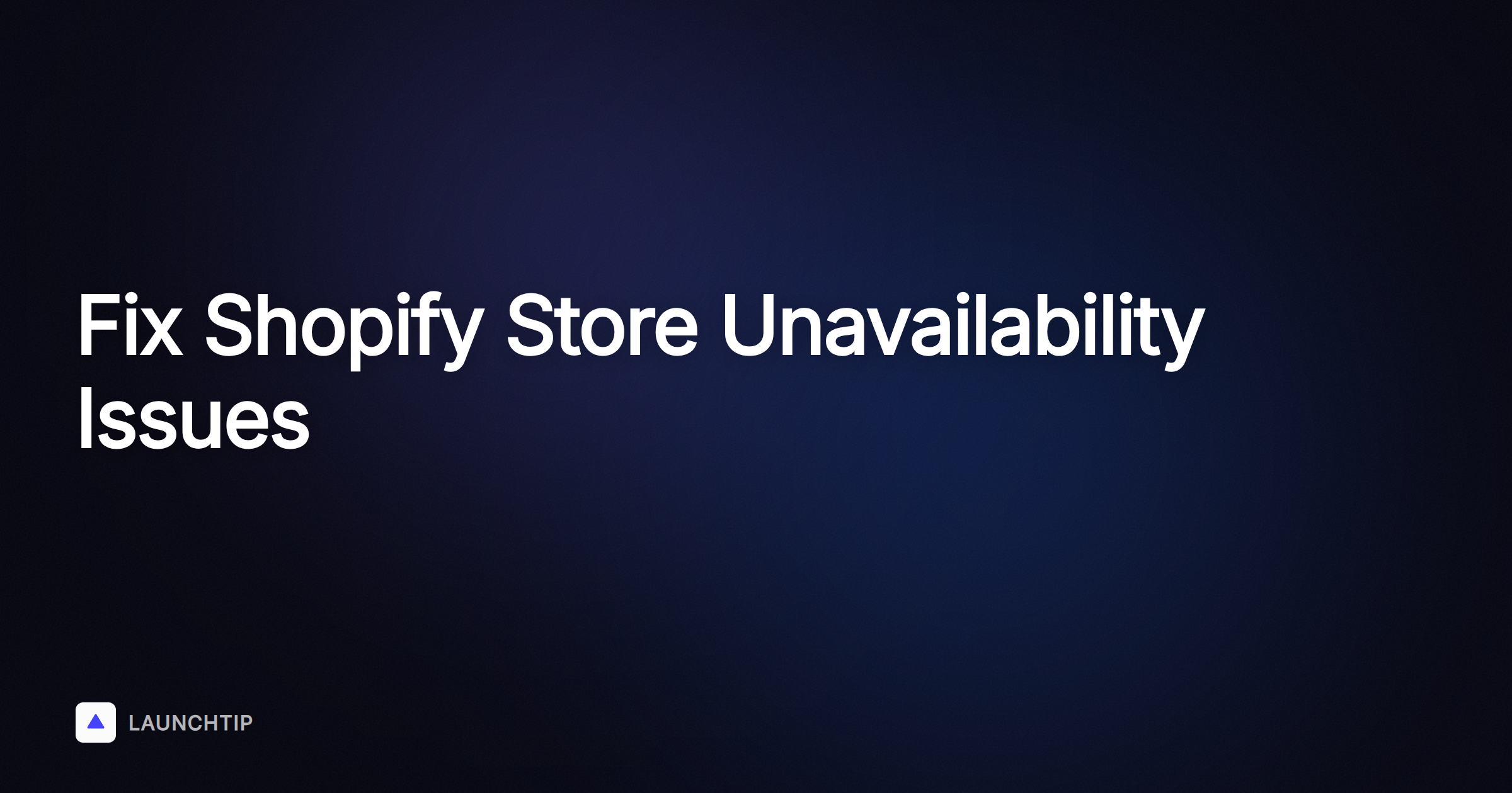 How to Fix "Sorry, This Shop Is Currently Unavailable" in Your Shopify Store 2026