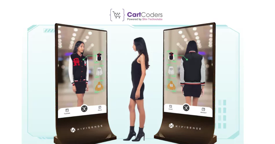 Tecnologia di prova virtuale per abbigliamento e accessori Shopify