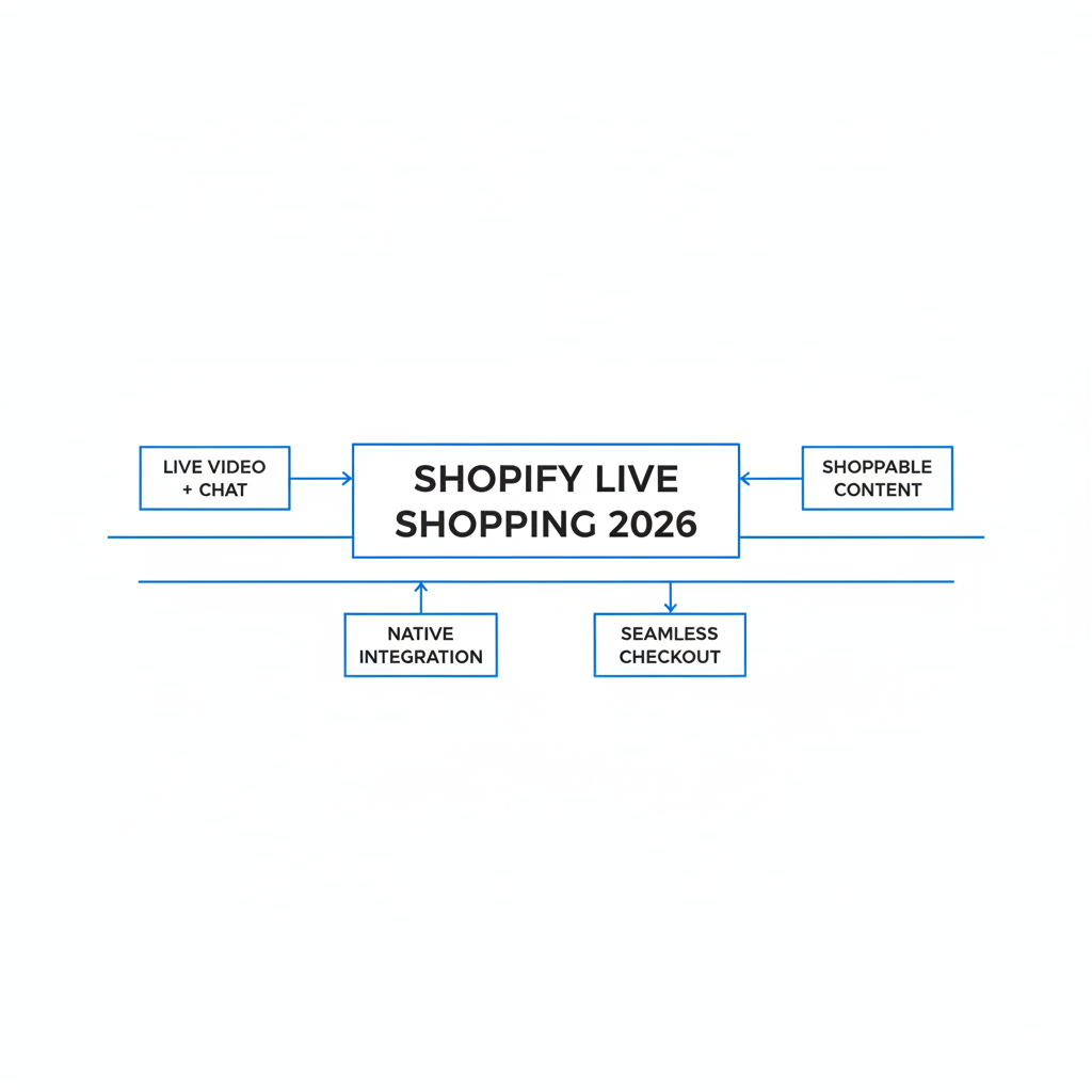 ¿Qué es el live shopping en Shopify en 2026?