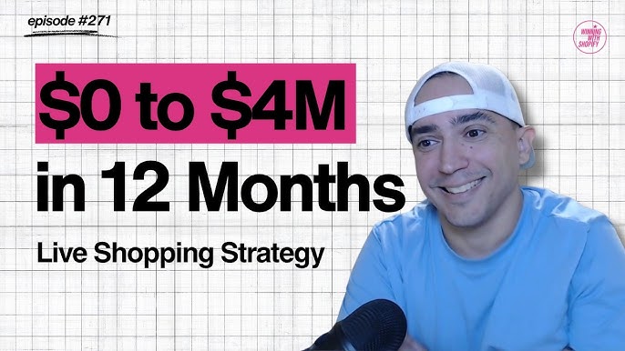 Miniatura de video sobre estrategia de live shopping en Shopify
