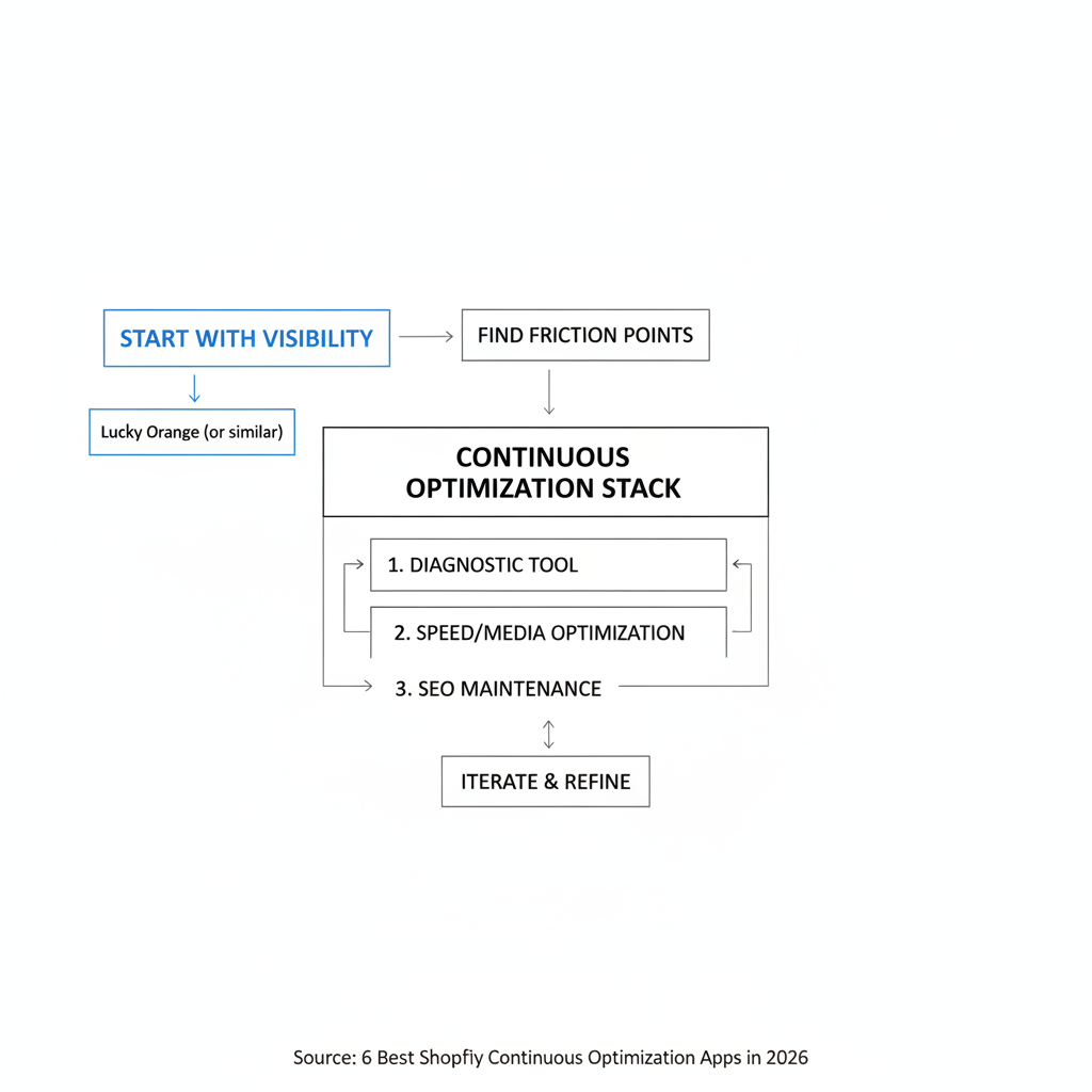 ¿Cómo deberías construir una stack de optimización continua en Shopify?