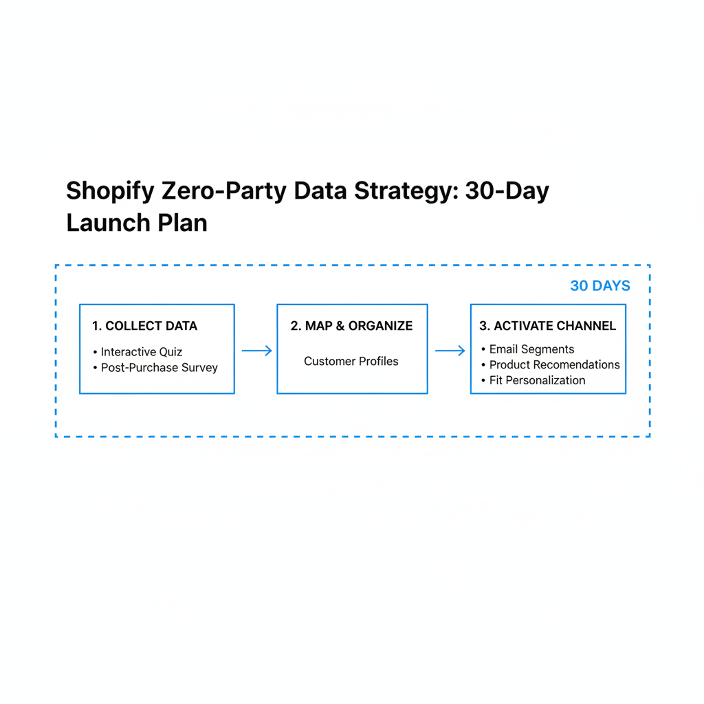 如何一步步实施 Shopify 零方数据策略？