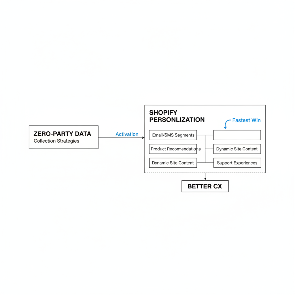 如何将零方数据用于 Shopify 个性化？