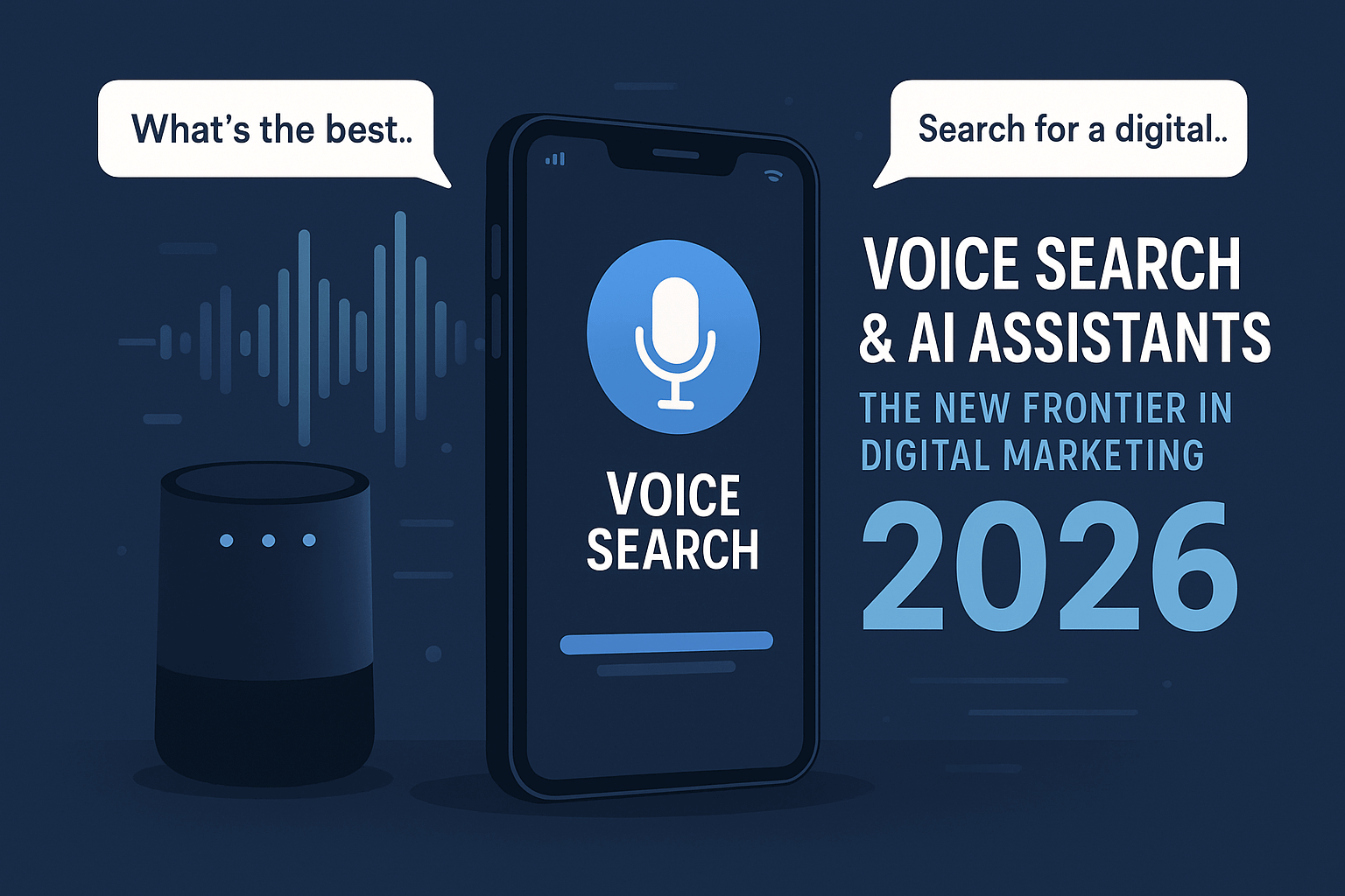 La recherche vocale et les assistants IA façonnent le marketing en 2026