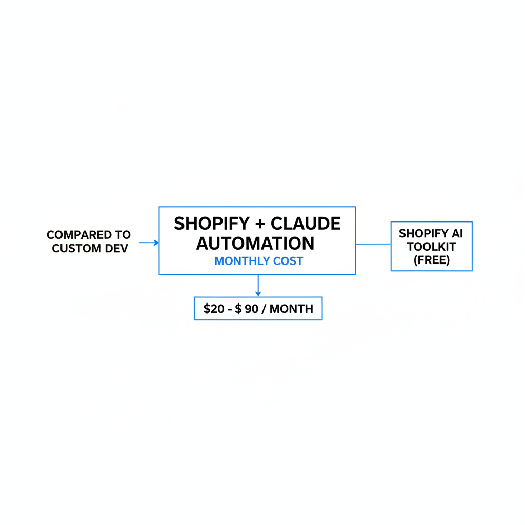 How much does Shopify automation with Claude cost?