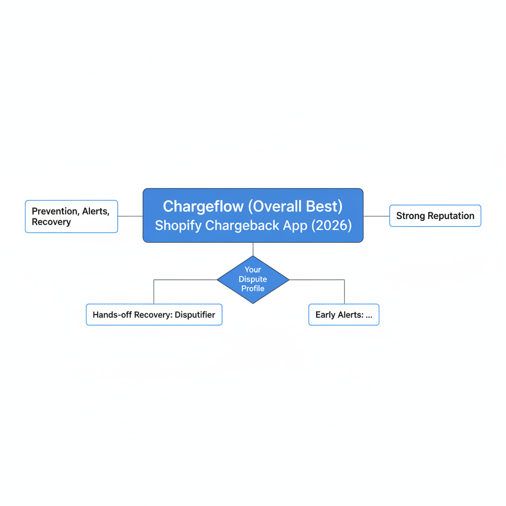 Qual è la migliore app Shopify per chargeback in assoluto nel 2026?