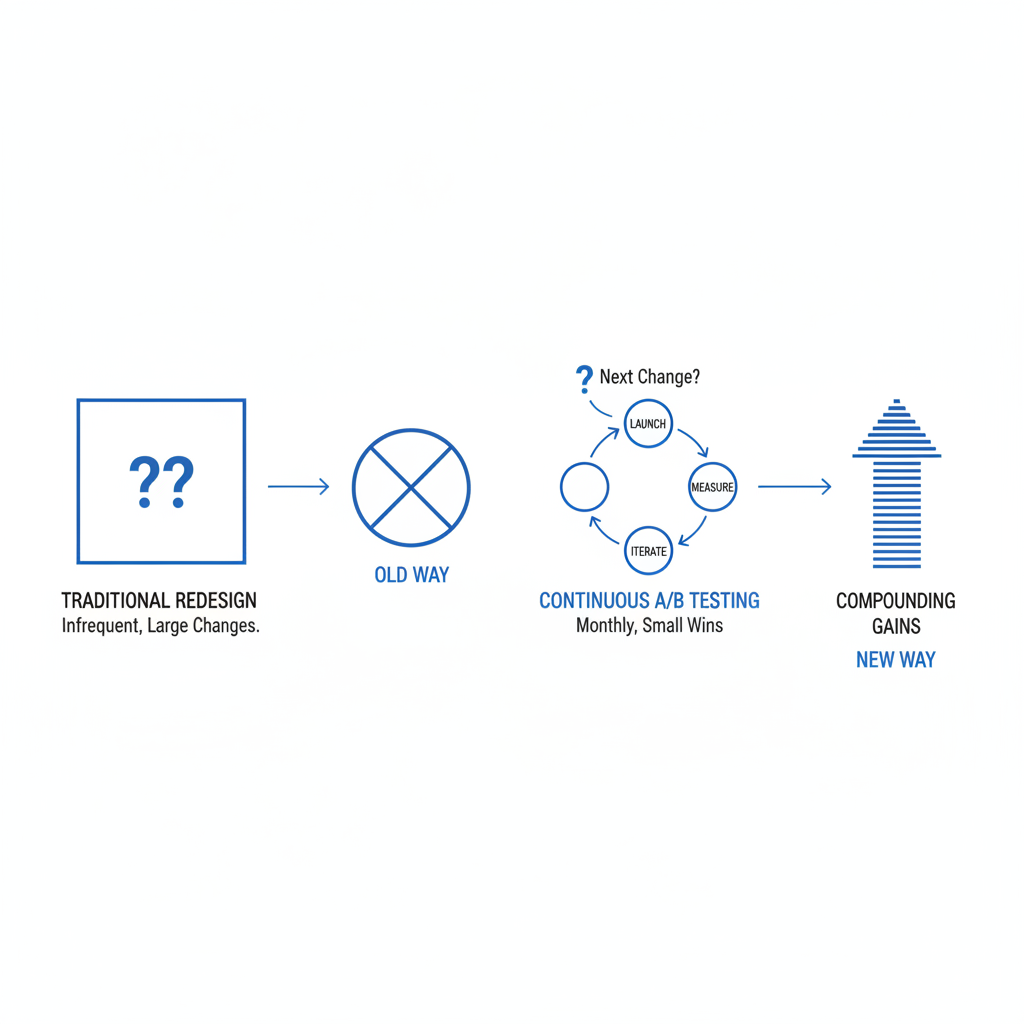 Qu’est-ce que les tests A/B continus sur Shopify ?