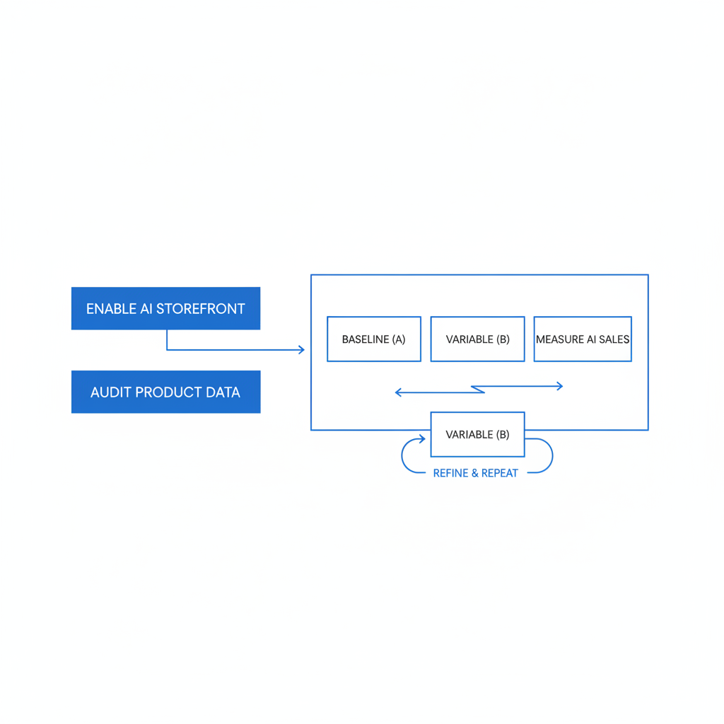 ¿Cómo configuro un flujo de trabajo de pruebas A/B para usuarios de ChatGPT en Shopify?
