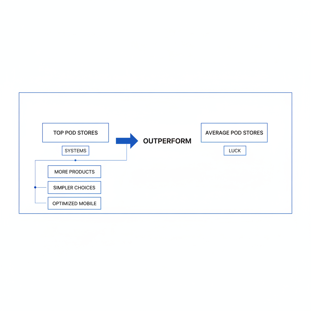顶级 Shopify POD 店铺如何超越普通店铺？