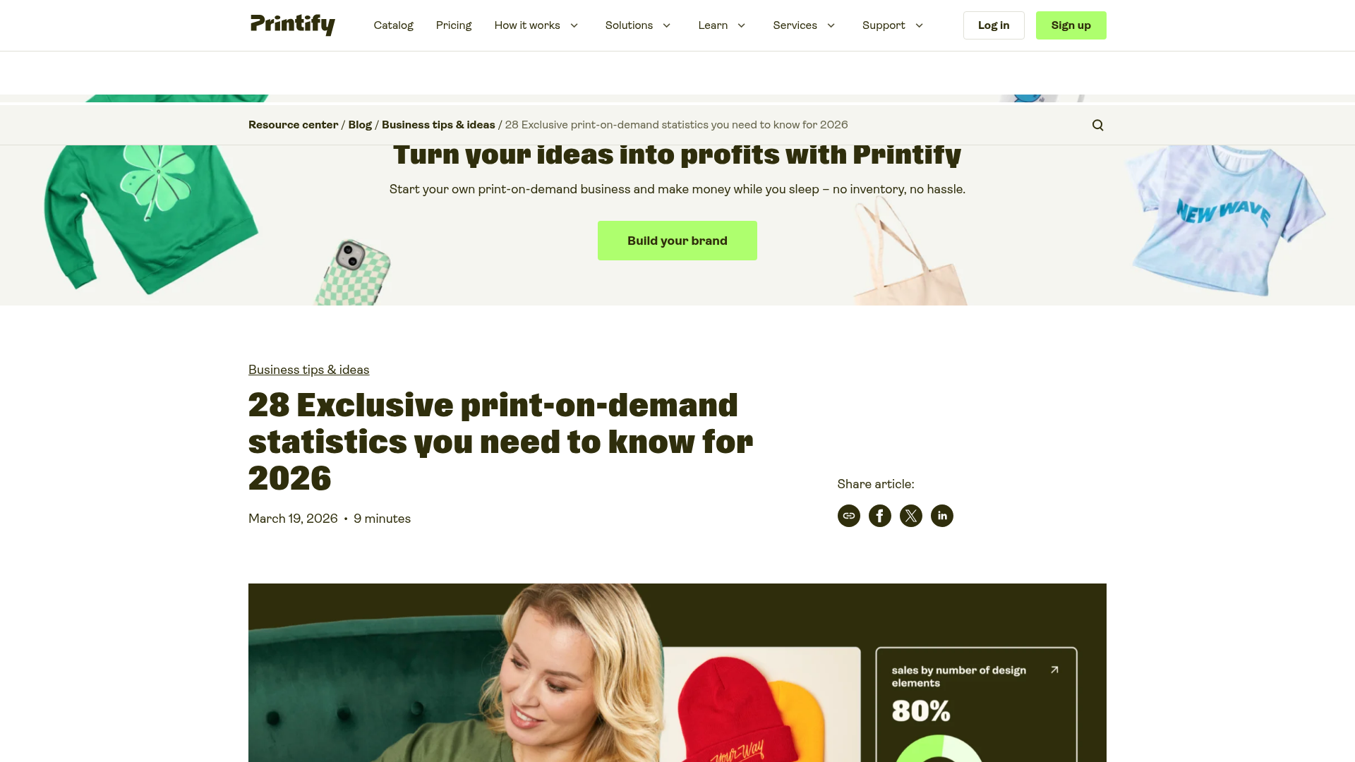 Printify 按需打印统计文章截图