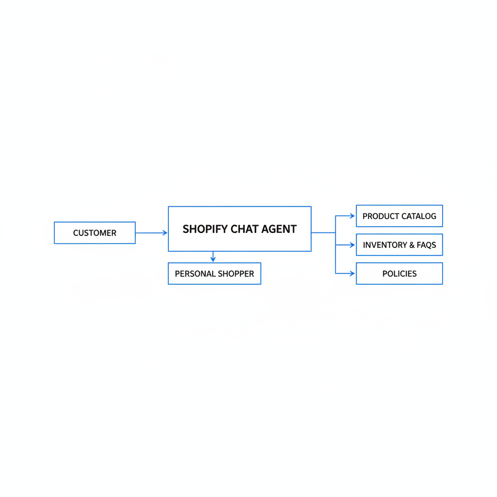 What is a Shopify chat agent personal shopper?
