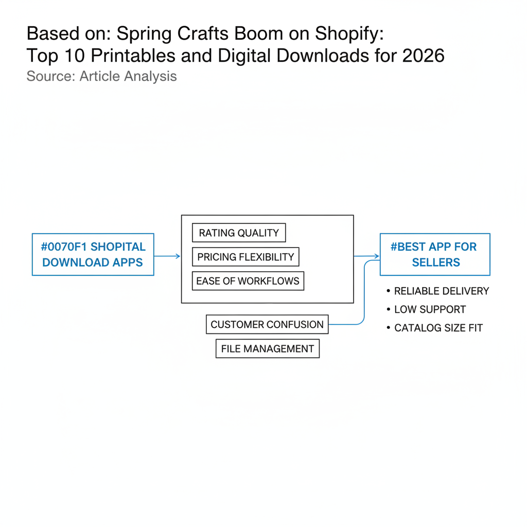 How did I choose these Shopify digital download apps?