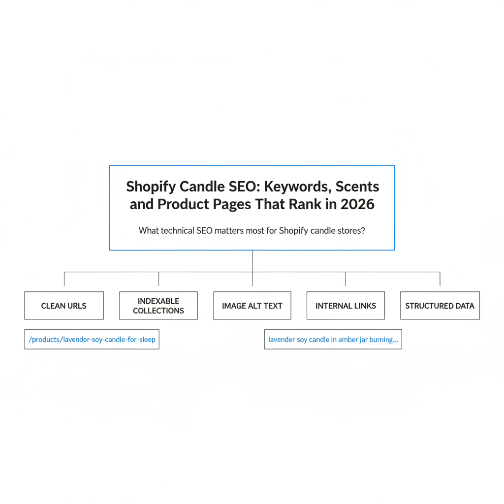 Welche technischen SEO-Faktoren sind für Shopify-Kerzenshops am wichtigsten?