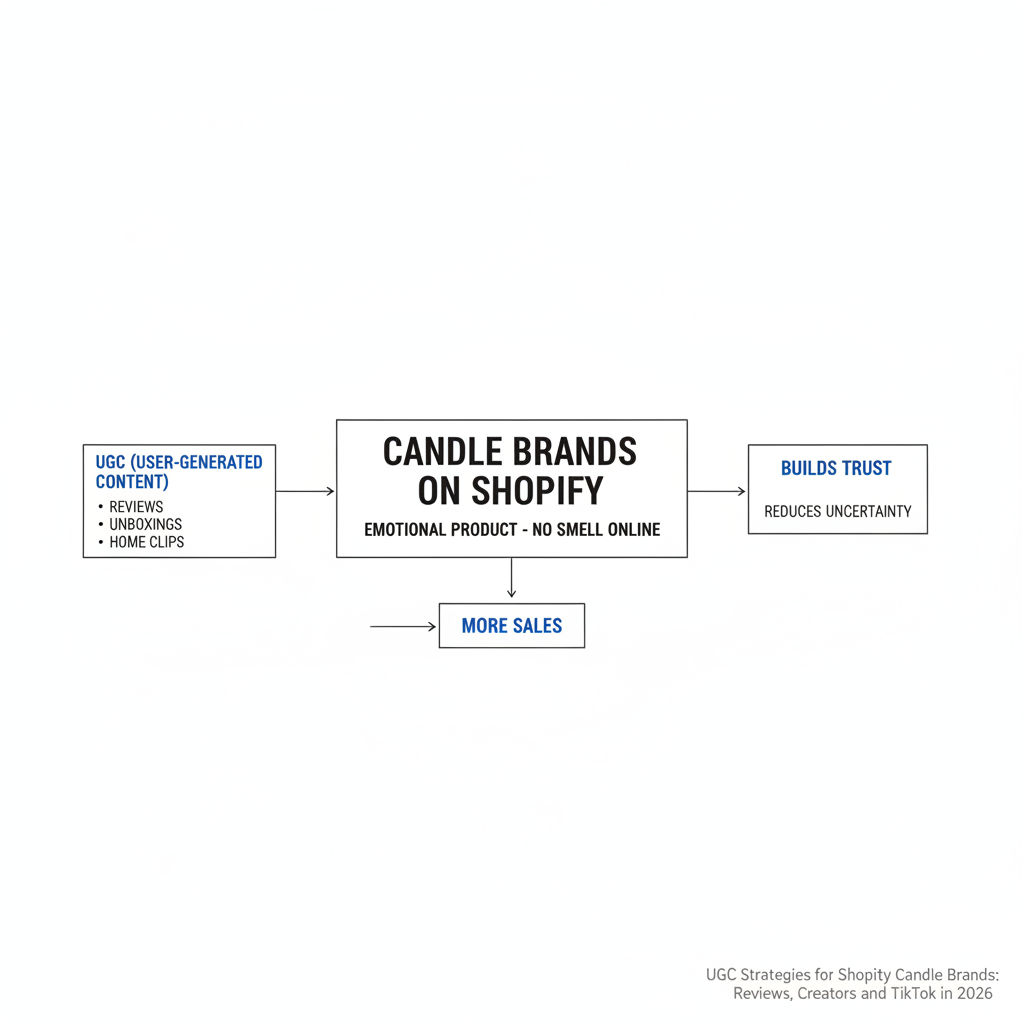 Pourquoi l’UGC est-il si important pour les marques de bougies sur Shopify ?