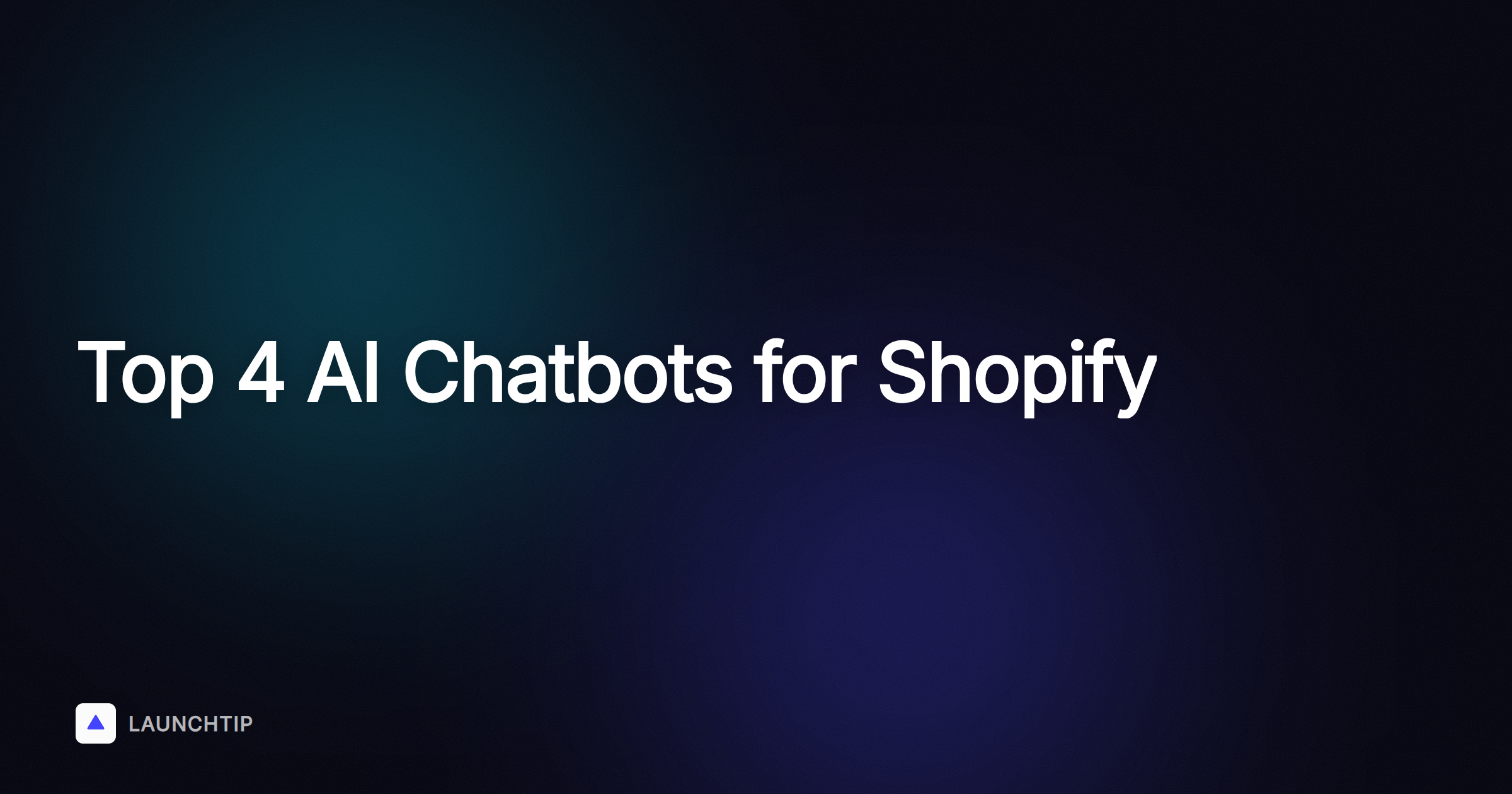 Les 4 meilleures applications de chatbot IA pour Shopify en 2026