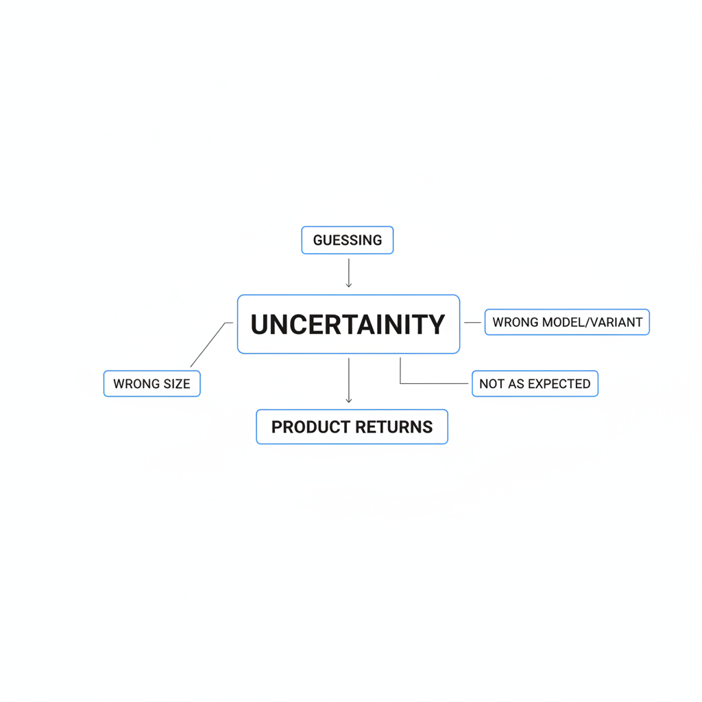 Why do customers return products in ecommerce?